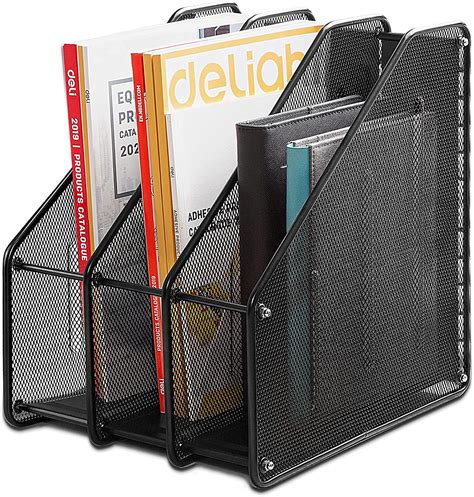 metal magazine file boxes|heavy duty magazine holder.